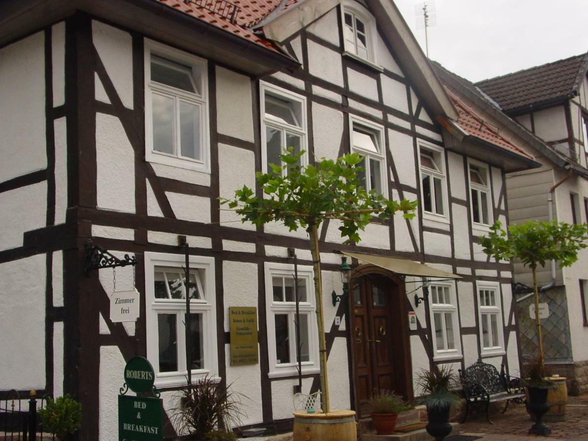 Robert'S Bed & Breakfast Helmarshausen Dış mekan fotoğraf